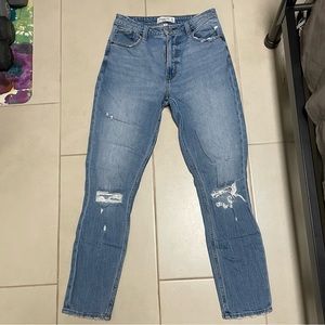 Abercrombie & Fitch High Rise Skinny Curve Love Jeans
